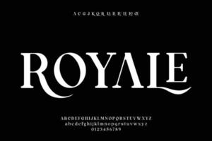 lyx avrundad serif font vektor med alternativ och ligatur