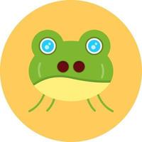 Frosch kreatives Icon-Design vektor