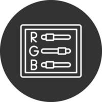 RGB-kreatives Icon-Design vektor