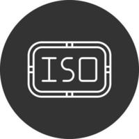 iso kreatives Icon-Design vektor