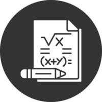 Mathe kreatives Icon-Design vektor