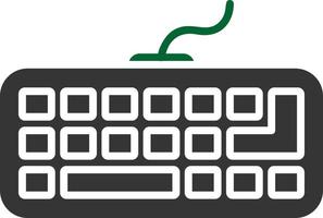 Tastatur kreatives Icon-Design vektor