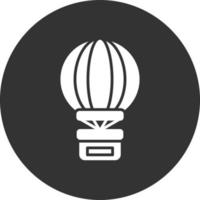 Heißluftballon kreatives Icon-Design vektor