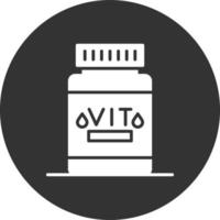 Vitamin kreatives Icon-Design vektor