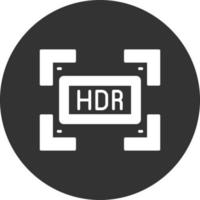 hdr kreativ ikon design vektor