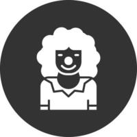 Clown kreatives Icon-Design vektor