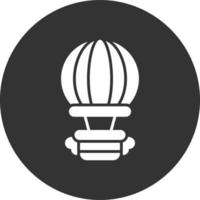 Heißluftballon kreatives Icon-Design vektor