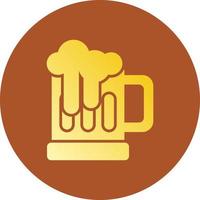 Bier kreatives Icon-Design vektor