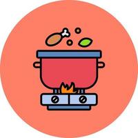 Kochen kreatives Icon-Design vektor