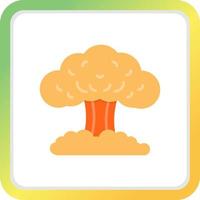 Explosion kreatives Icon-Design vektor