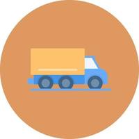 Fracht-LKW kreatives Icon-Design vektor