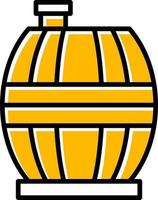 Barrel kreatives Icon-Design vektor