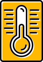 Thermometer kreatives Icon-Design vektor