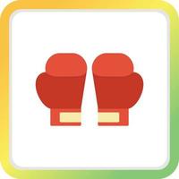 boxning handskar kreativ ikon design vektor