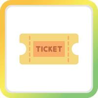 Tickets kreatives Icon-Design vektor