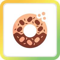 Donut kreatives Icon-Design vektor