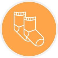 Socke kreatives Icon-Design vektor