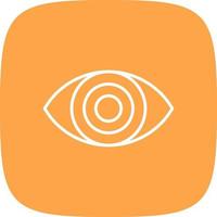 Auge kreatives Icon-Design vektor