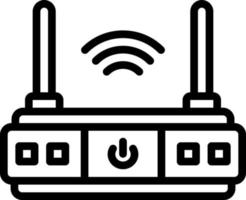 Liniensymbol für Gateway vektor