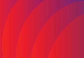 abstrakter Hintergrund bestehend aus wellenförmigen Kurven mit Farbverlauf von hellrot zu dunklem Vektor