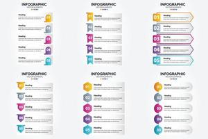 vektor illustration infographics platt design uppsättning för reklam broschyr flygblad och tidskrift