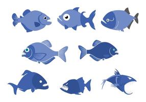 Gratis Piranha Vector