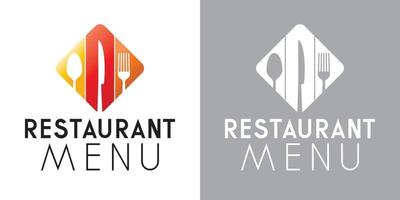 Restaurant-Menü-Schild vektor