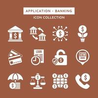 App-Banking, das unsere Transaktionsaktivitäten erleichtert vektor