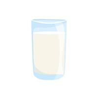 Glas Milch-Vektor-Illustration vektor