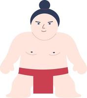 sumo idrottare illustration vektor