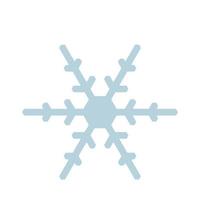 Vektor-Schneeflocke-Symbol. Illustration für das Web vektor