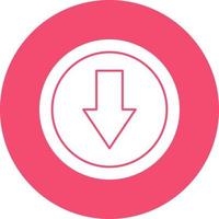 Vektor-Icon-Design mit niedriger Priorität vektor