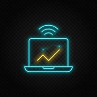 computer, analyse, intelligenter papierstil, symbol. grauer Farbvektorhintergrund - Vektorsymbol im Papierstil, vektor