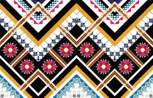 etnisk geometrisk mönster vektor. inföding afrikansk amerikan mexikansk indonesien aztec motiv och bohemisk mönster element. designad för bakgrund, tapeter, tryck, omslag, kakel, batik.vector aztec motiv vektor