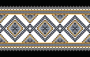 ethnischer geometrischer Mustervektor. einheimisches afroamerikanisches mexikanisches indonesisches aztekenmotiv und böhmische musterelemente. entworfen für hintergrund, tapete, druck, verpackung, fliesen, batik.vektor aztekenmotiv vektor