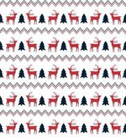 stickat jul och ny år mönster i snögubbar. ull stickning Tröja design. tapet omslag papper textil- skriva ut. eps 10 vektor