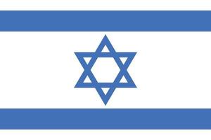 Flagge von Israel-Design vektor