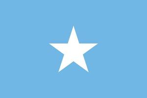 Somalia-Flaggendesign vektor