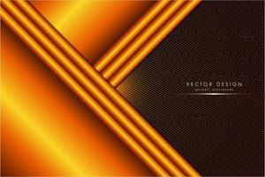 moderner orange und brauner metallischer Hintergrund vektor