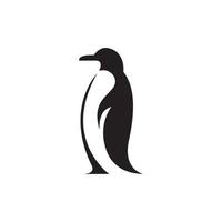 Pinguin-Tier-Logo vektor