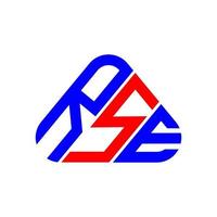 rse-Buchstaben-Logo kreatives Design mit Vektorgrafik, rse-einfaches und modernes Logo. vektor