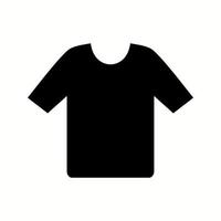 unik skjorta vektor glyf ikon
