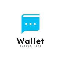 E-Wallet-Logo-Design-Vektor-Design-Vorlage vektor