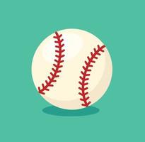 Baseball-Ball-Vektor-Illustration vektor