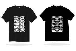moderne T-Shirt-Designvorlagen mit zufälligen Grafiken vektor