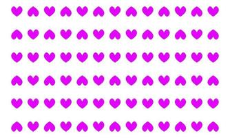 Herz Liebe Muster Hintergrund. Vektor-Illustration. vektor