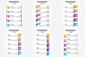 vektor illustration infographics platt design uppsättning för reklam broschyr flygblad och tidskrift