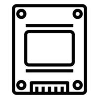 SSD-Icon-Design vektor