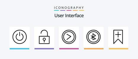 användare gränssnitt linje 5 ikon packa Inklusive minus. användare. grundläggande. Nej. korsa. kreativ ikoner design vektor