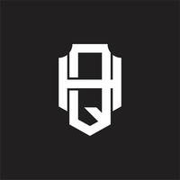 qh-Logo-Monogramm-Designvorlage vektor